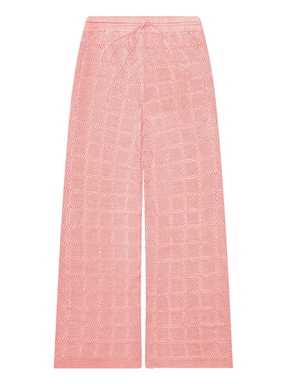 SHELL PINK PATCHWORK TROUSERS