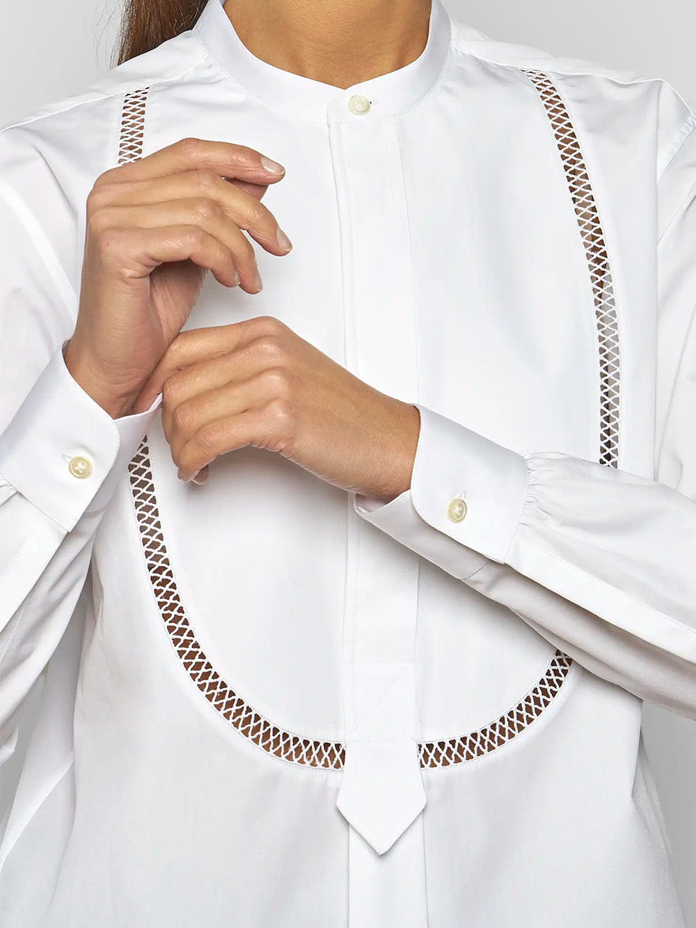 OPENWORK PAINTER SHIRT