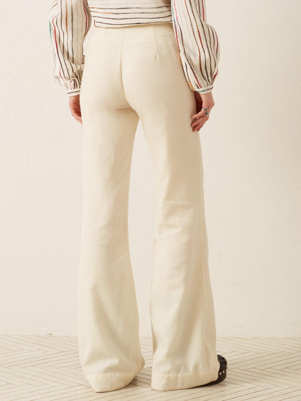 CHARLIE IVORY PRISM PANTS