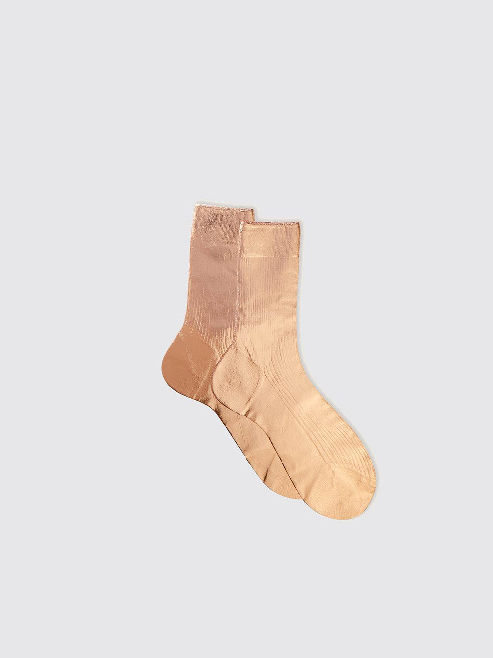 ONE RIBBED LAMINATE SOCK