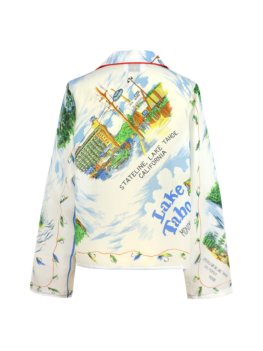 LAKE TAHOE WHITE SHIRT