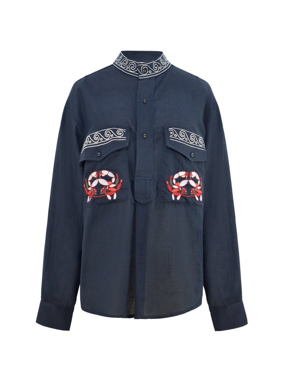 CHEMISE MIRAGE NAVY