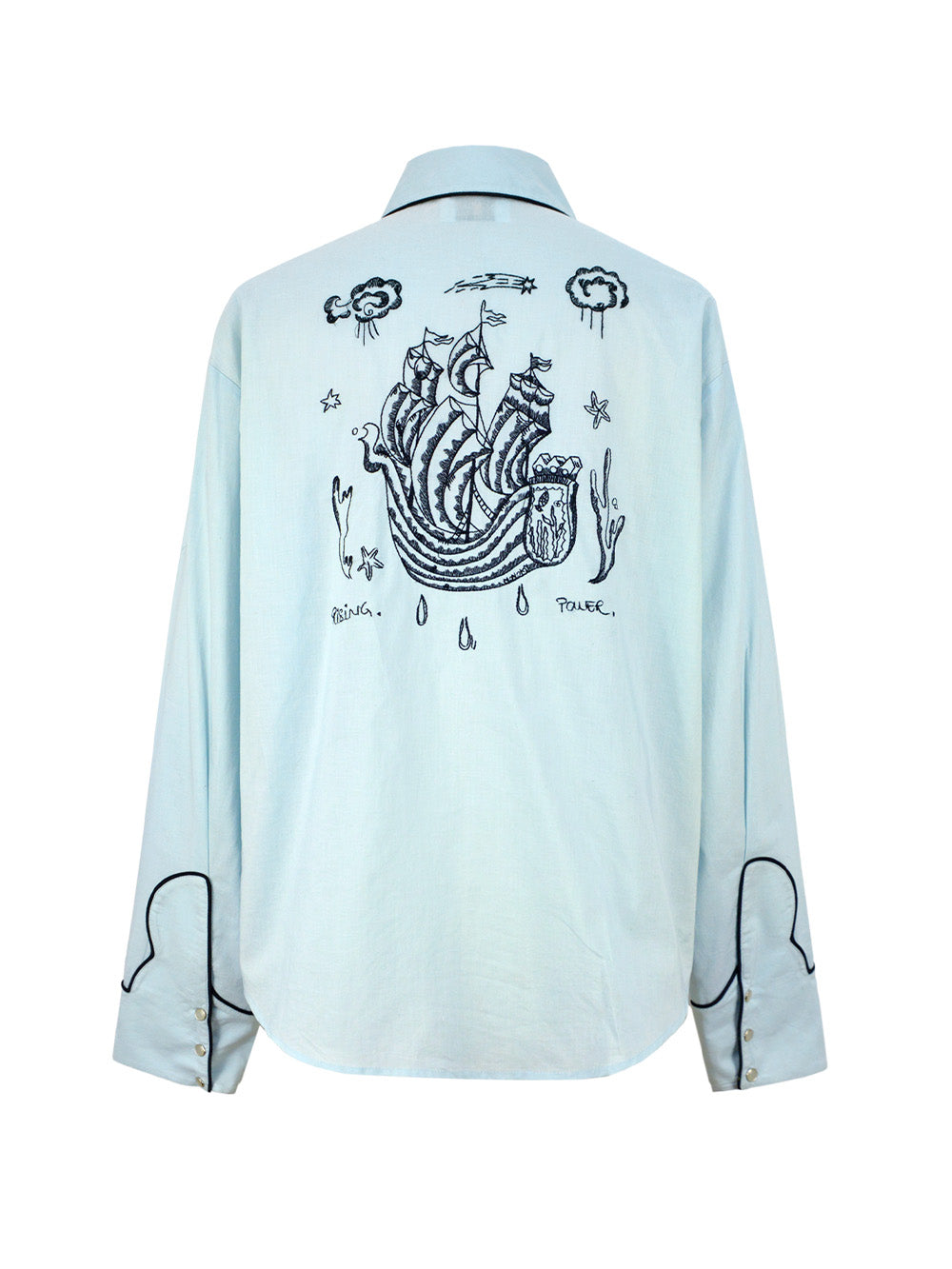 CHEMISE NELSON LIGHT BLUE