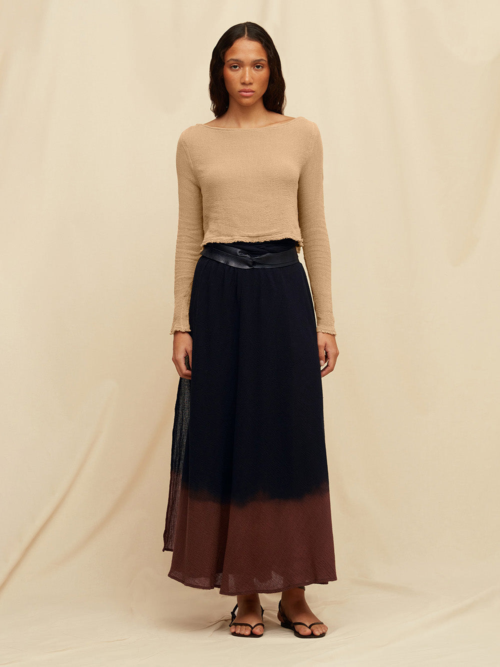 BLACK CHOLUL SKIRT