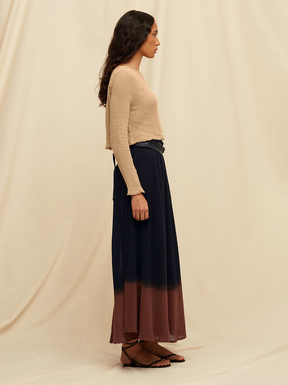 BLACK CHOLUL SKIRT