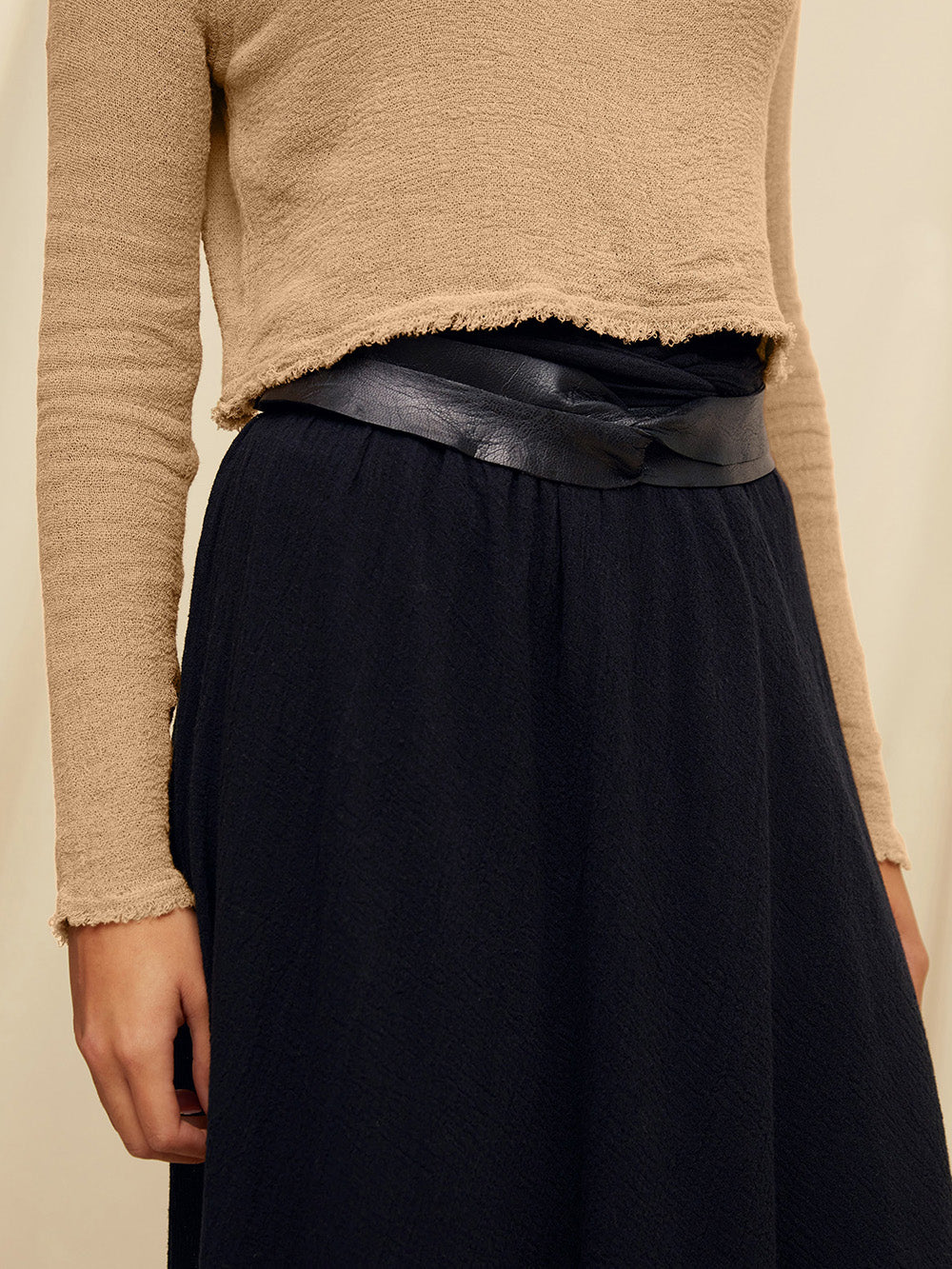 BLACK CHOLUL SKIRT