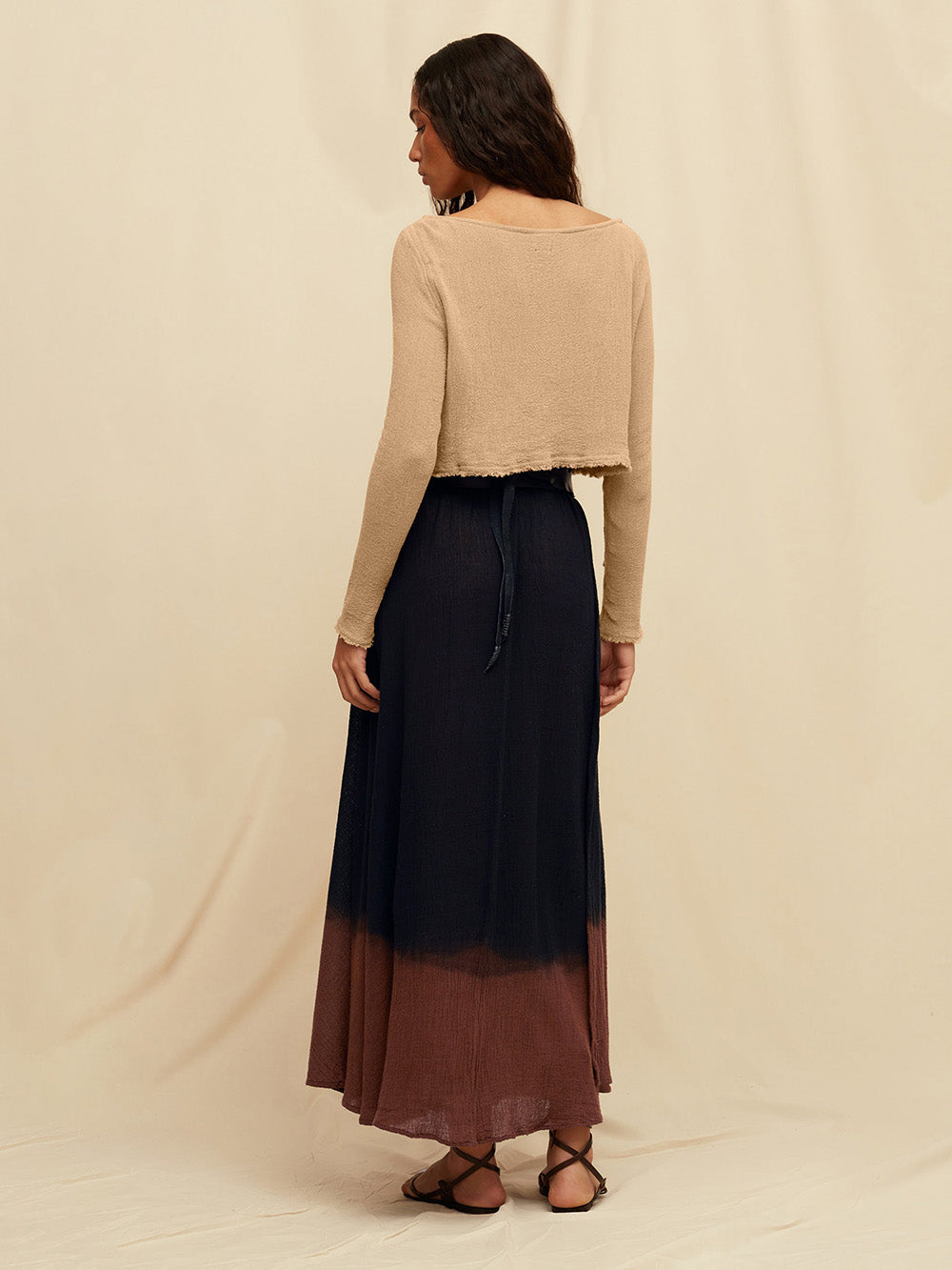 BLACK CHOLUL SKIRT