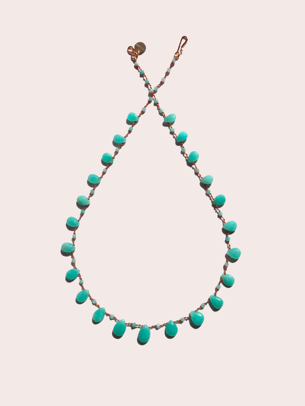 BEETLE AMAZONITE NECKLACE