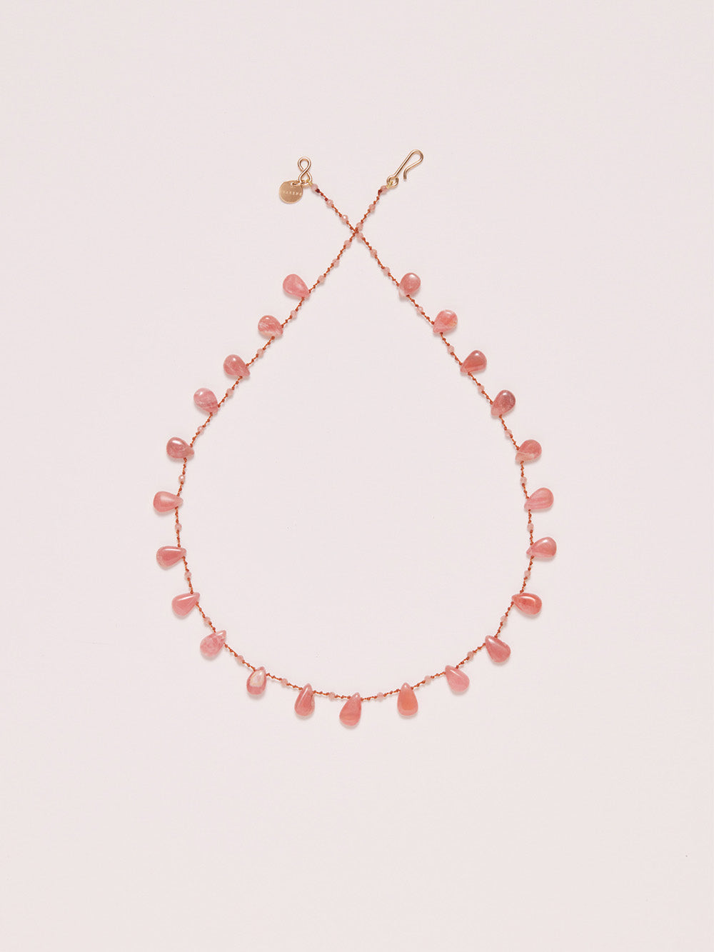 CHEREMOYA RHODOCROSITE NECKLACE