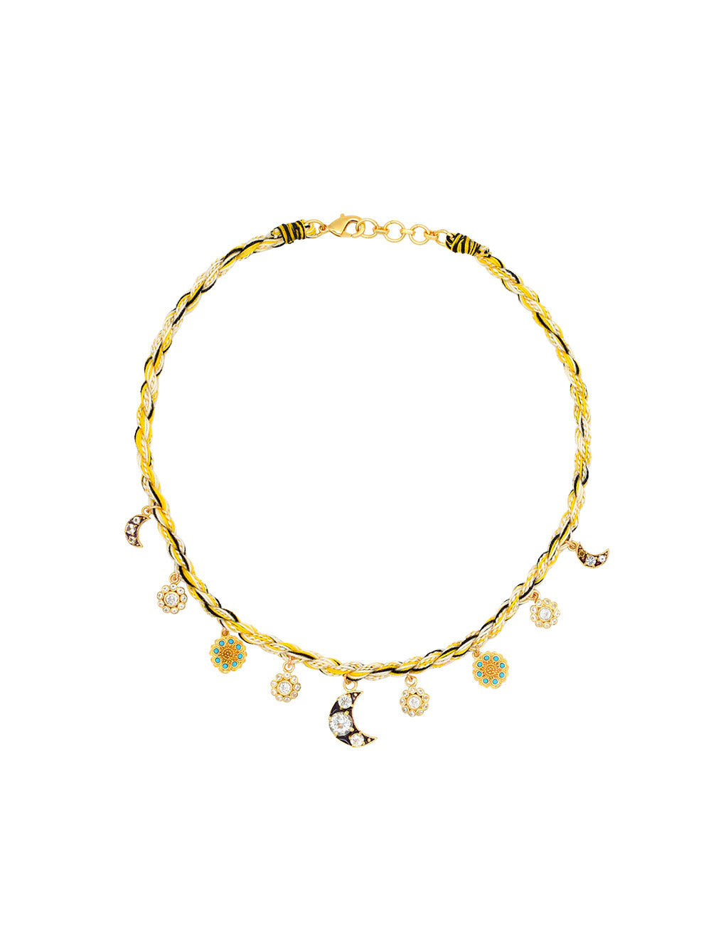 COLLIER NIGHT JAUNE