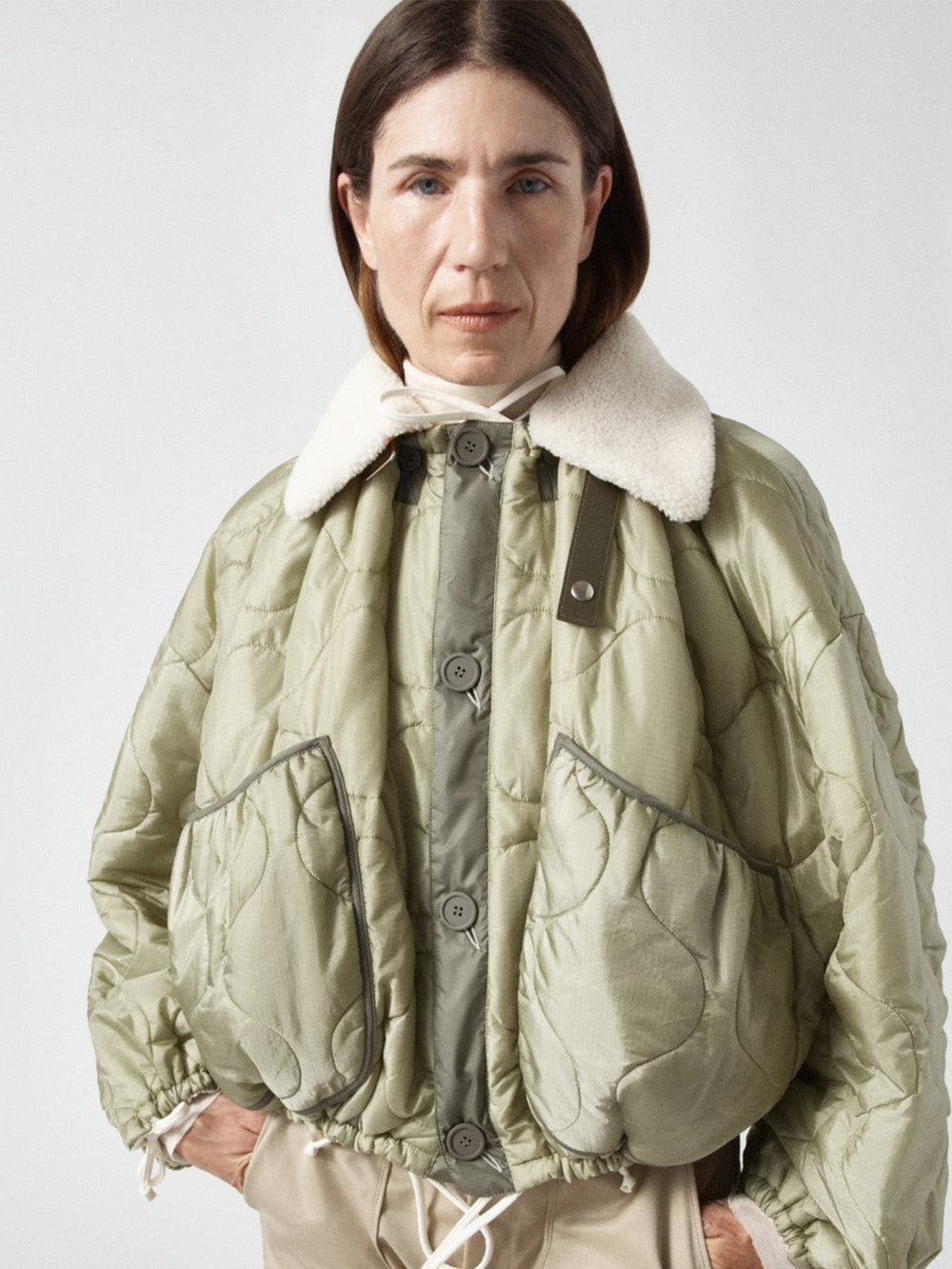 AVIATOR COLLAR NATURAL ORANGE