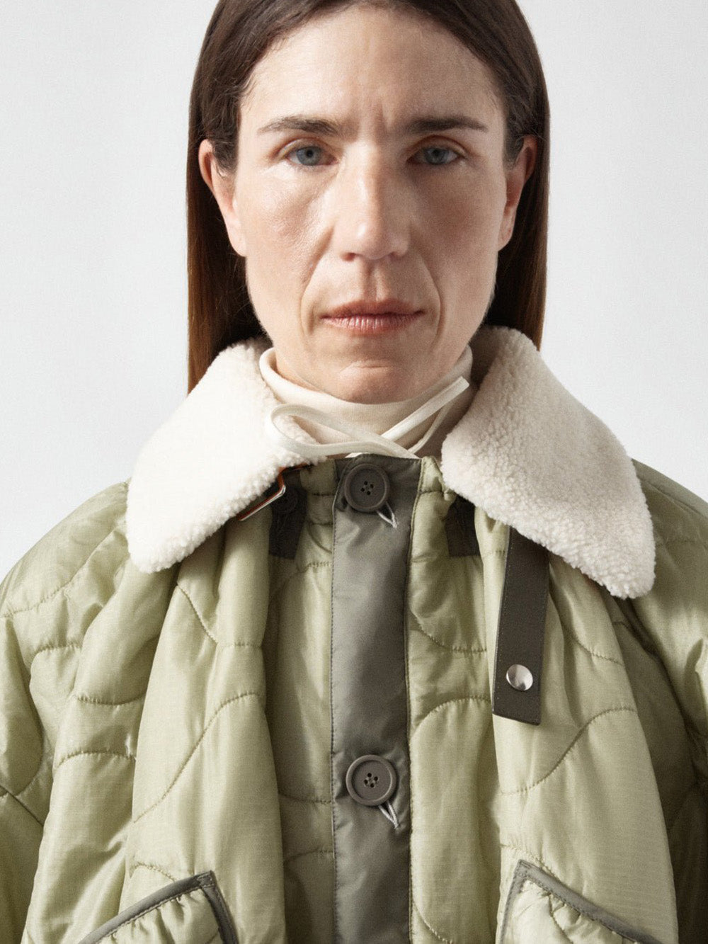 AVIATOR COLLAR NATURAL ORANGE