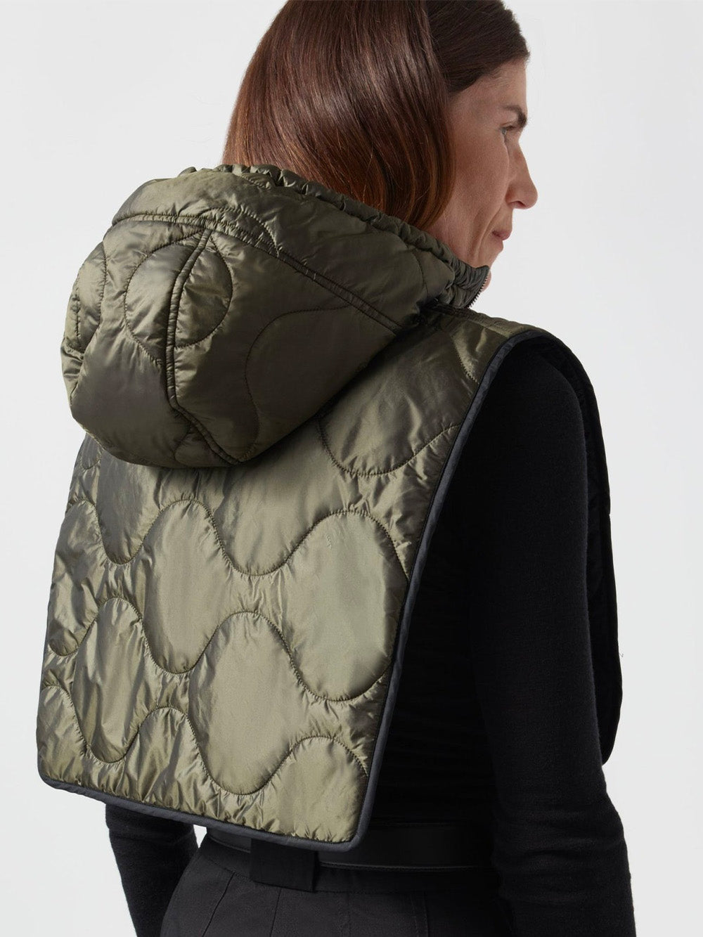 CAPUCHE ZIP QUILT MIDNIGHT & OLIVE