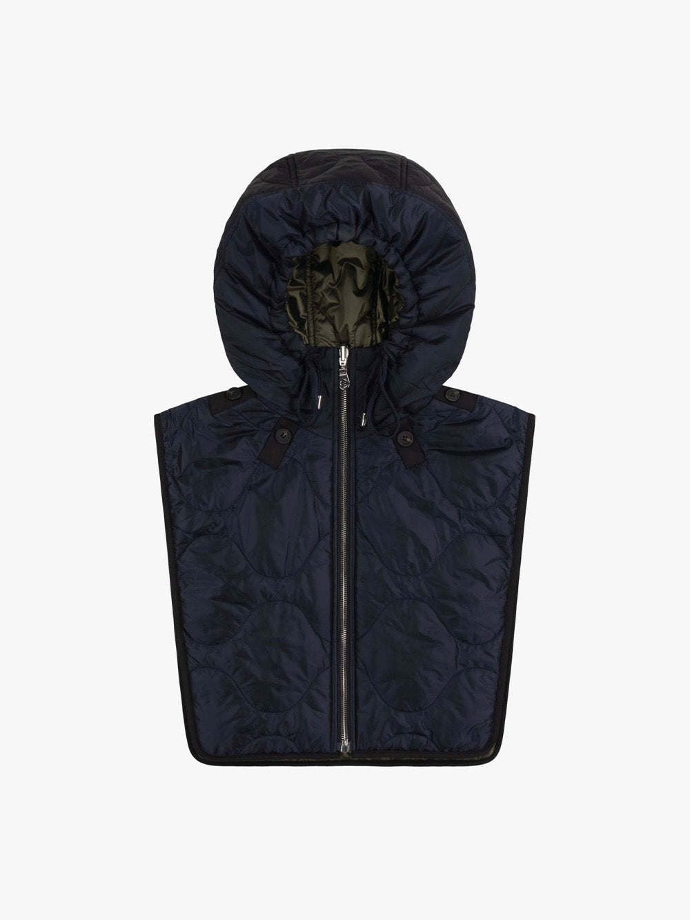 CAPUCHE ZIP QUILT MIDNIGHT & OLIVE