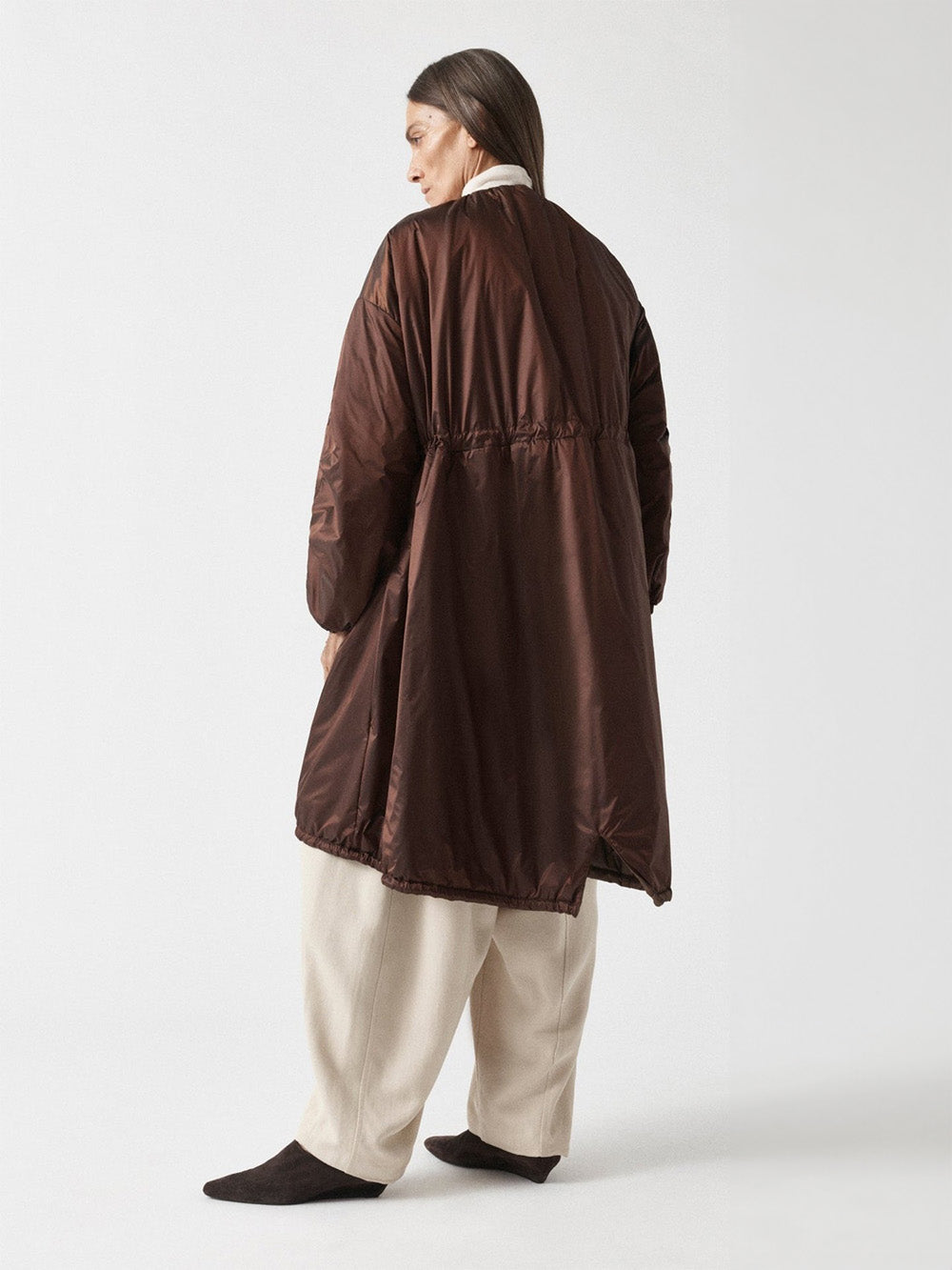 PARKA PARACHUTE RÉVERSIBLE PÊCHE & SIENNA