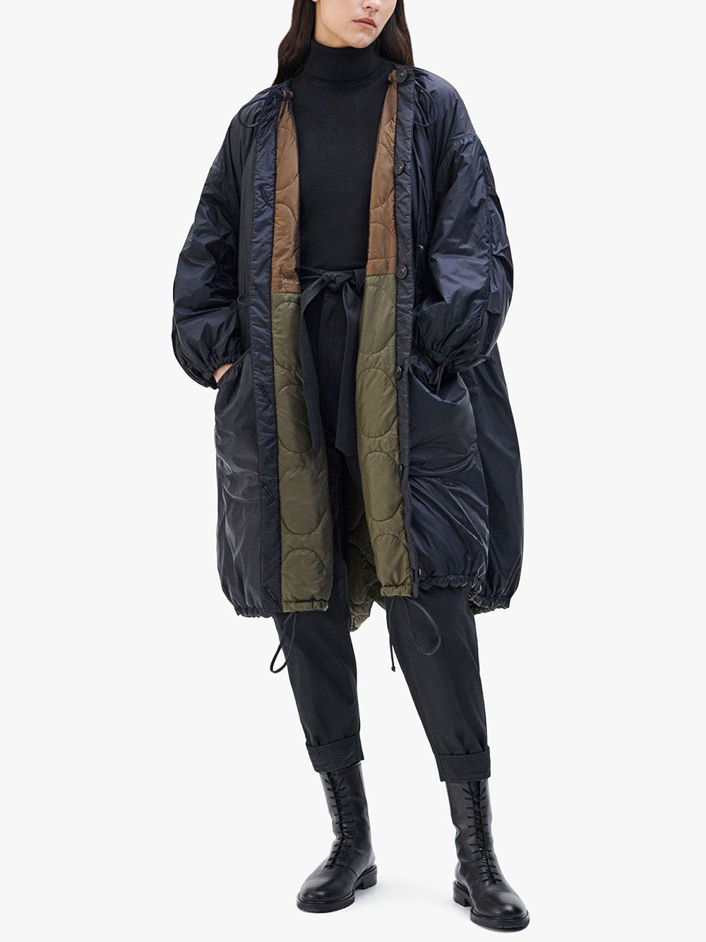 VESTE PARKA PARACHUTE RÉVERSIBLE