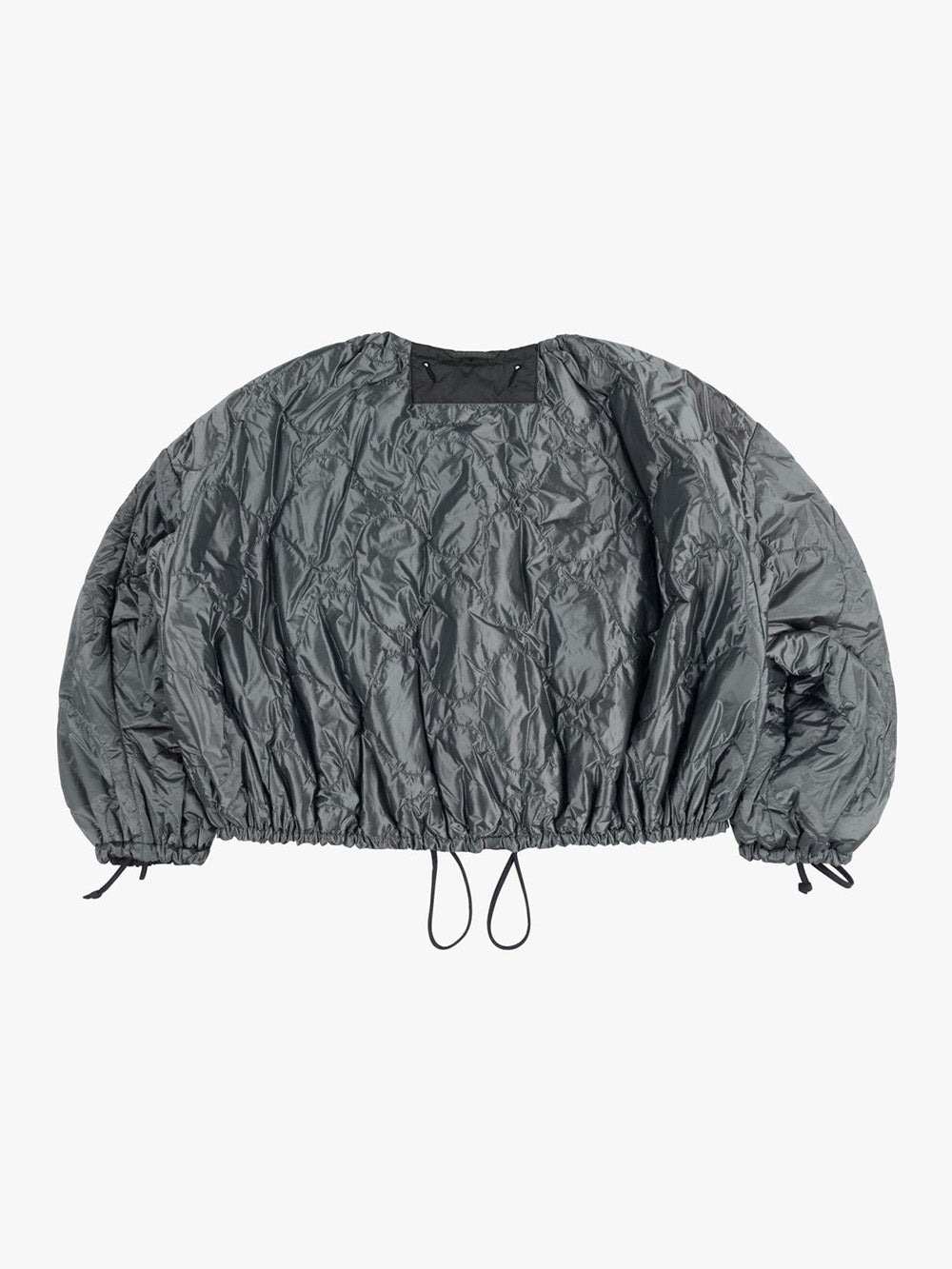 BOMBER PARACHUTE QUILT BLACK ANTHRACITE