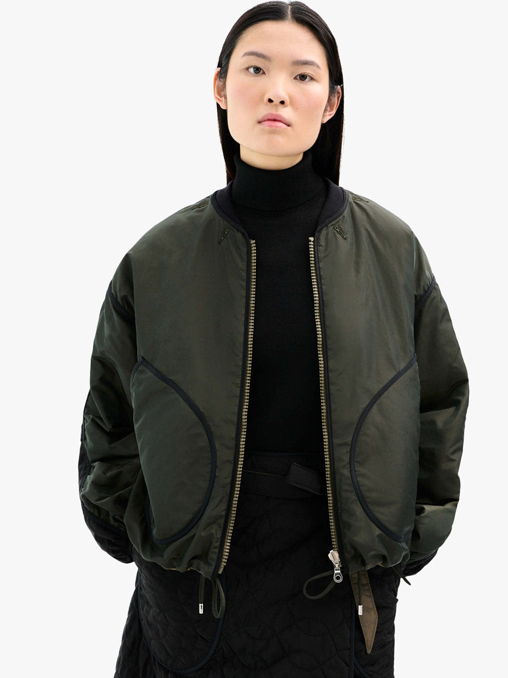 BOMBER FLIGHT DARK OLIVE & PEAT