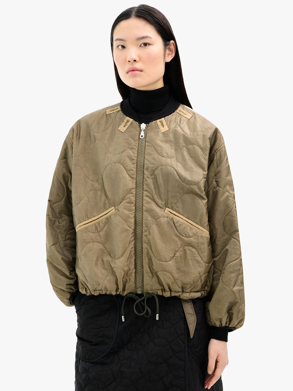 BOMBER FLIGHT DARK OLIVE & PEAT