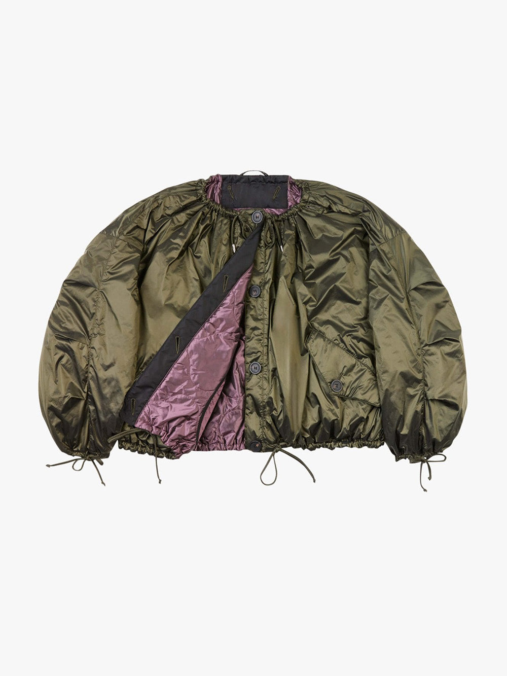 BOMBER PARACHUTE AMETHYSTE & OLIVE