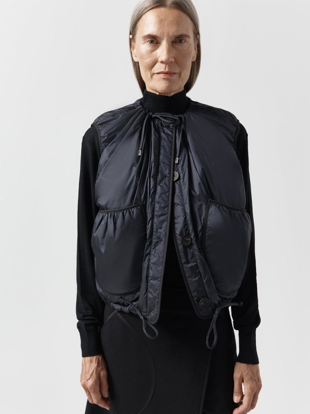 VESTE PARACHUTE OLIVE & MIDNIGHT