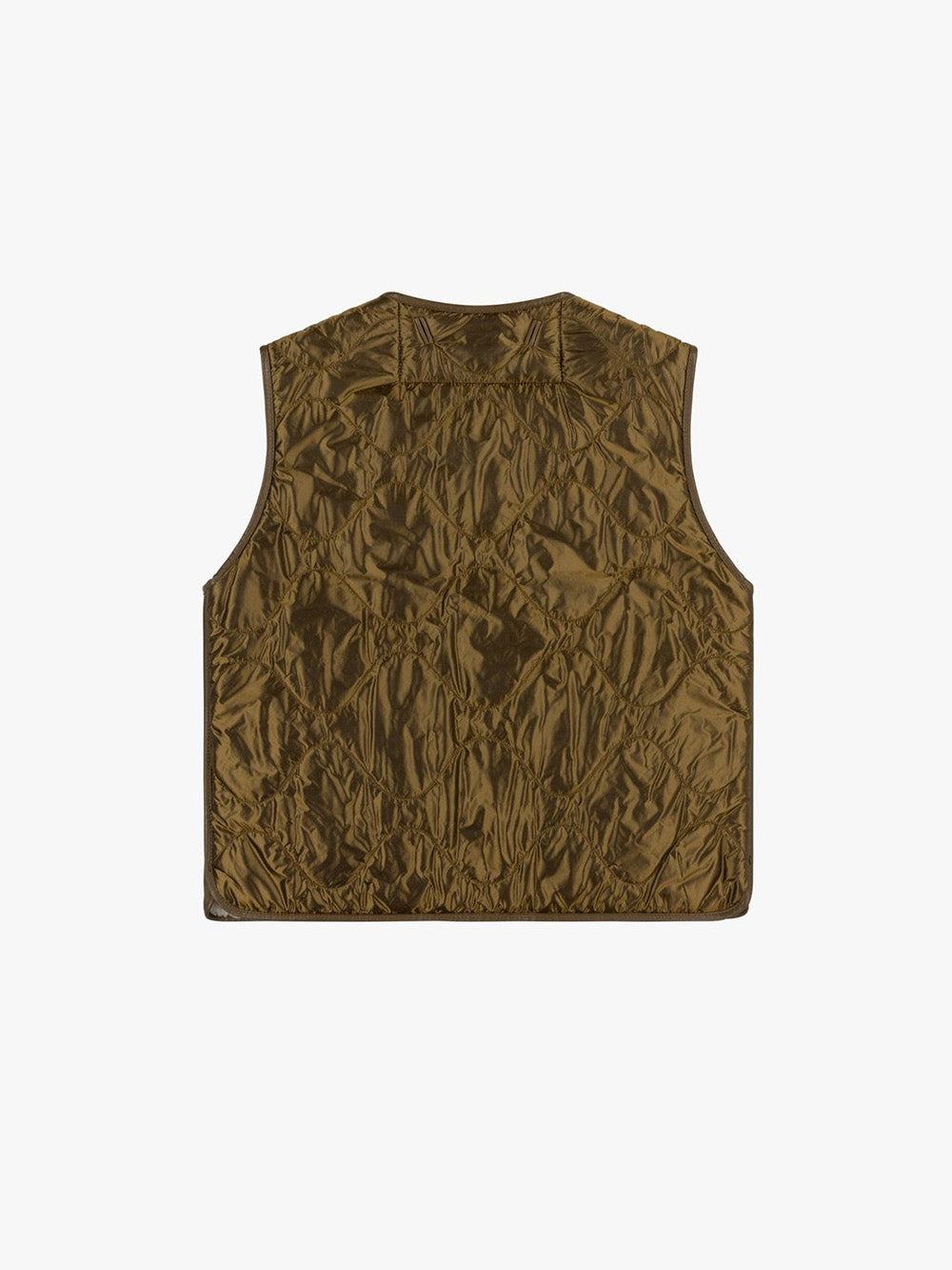 CROPPED AVIATOR VEST MOSS BLUSH