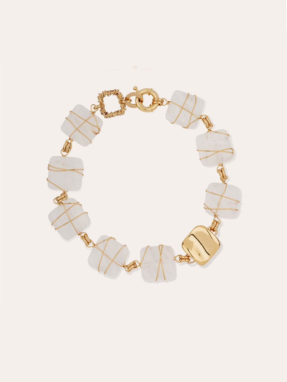 COLLIER RAINBOW SQUARE