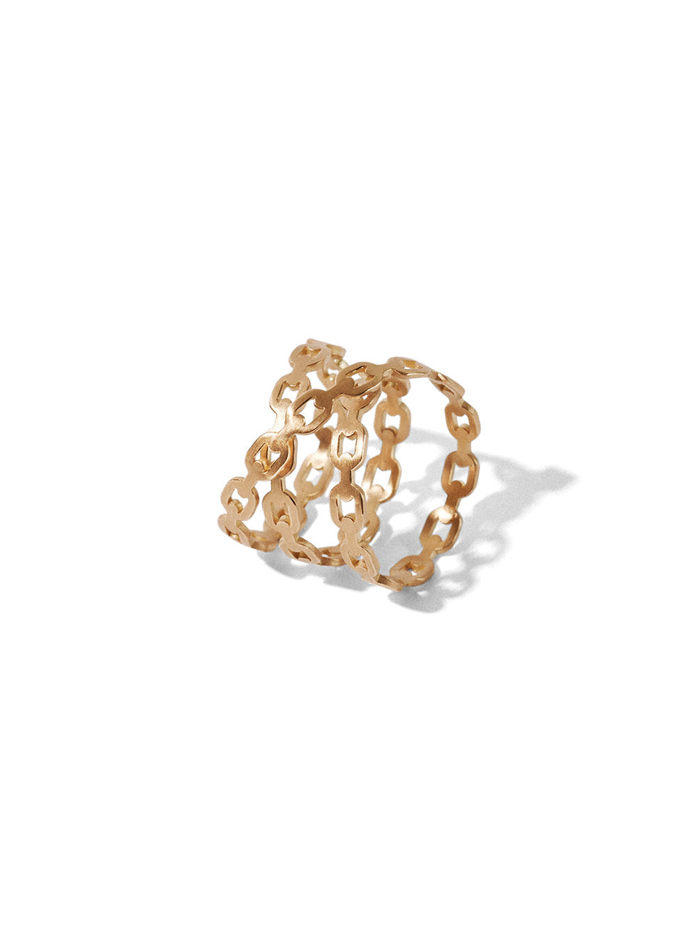 BAGUE CHAIN SHADOW TRIPLE