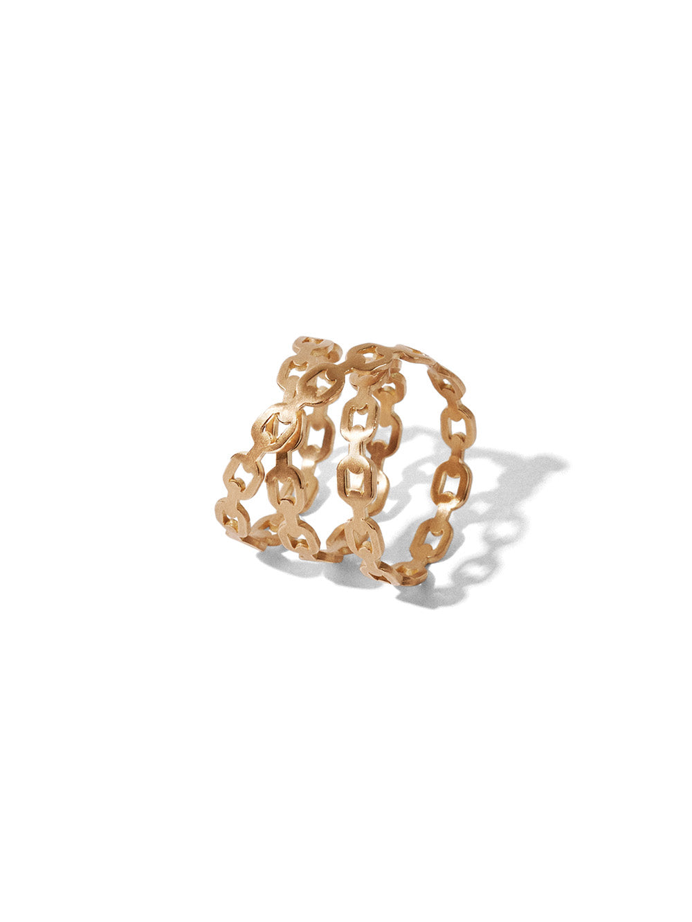 BAGUE CHAIN SHADOW TRIPLE