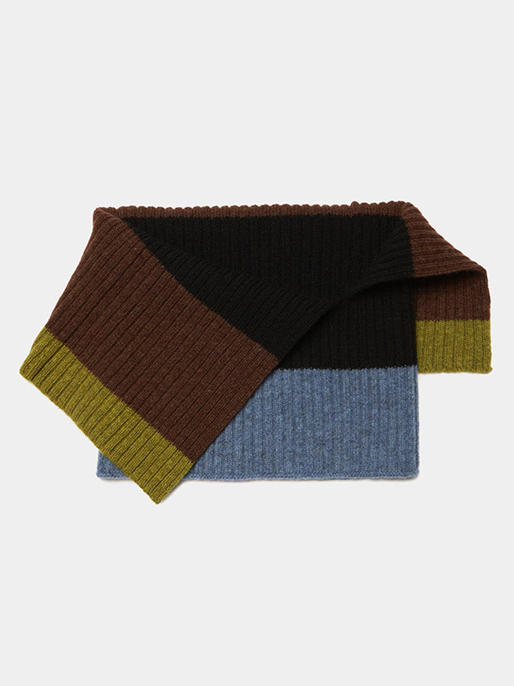 COL FOLDED BLEU & VERT