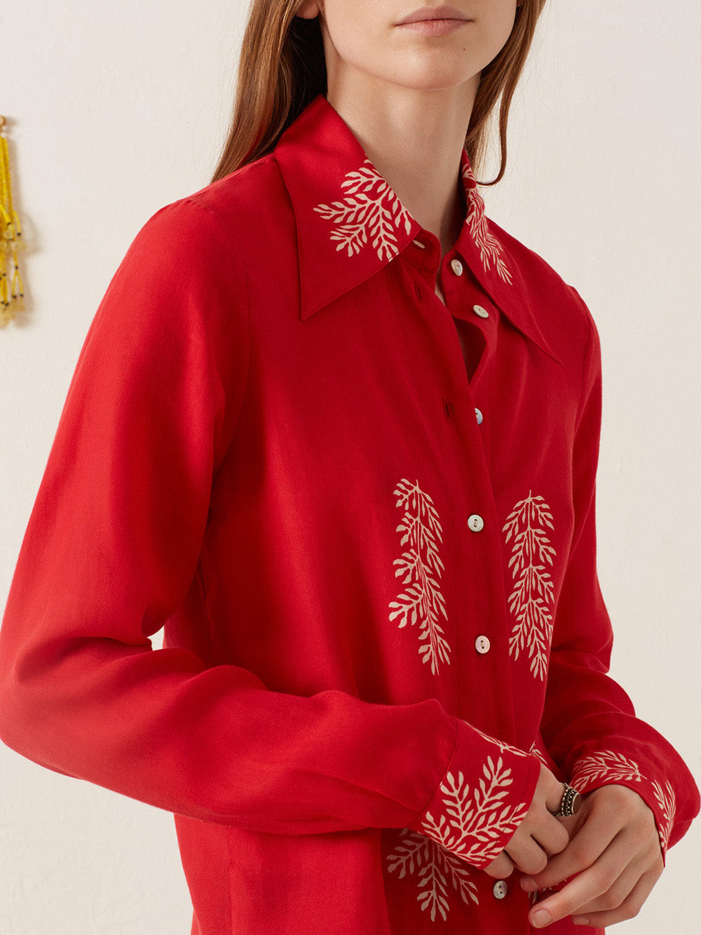 DOLLY RED CHERRY SHIRT