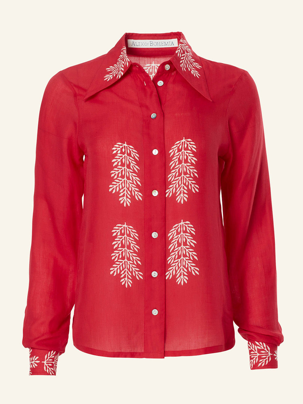 DOLLY RED CHERRY SHIRT