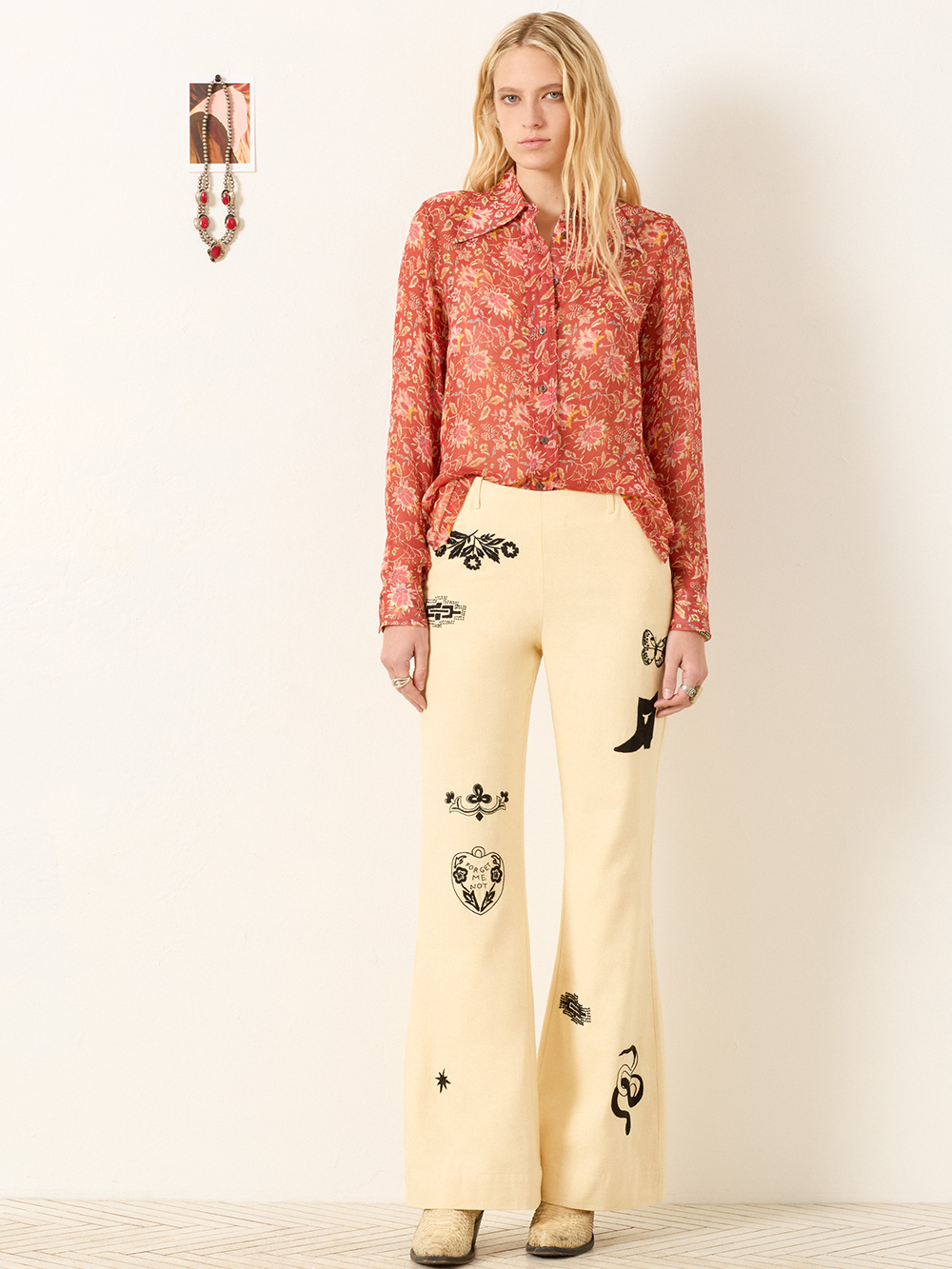 DOLLY SADDLE PANEL SHIRT