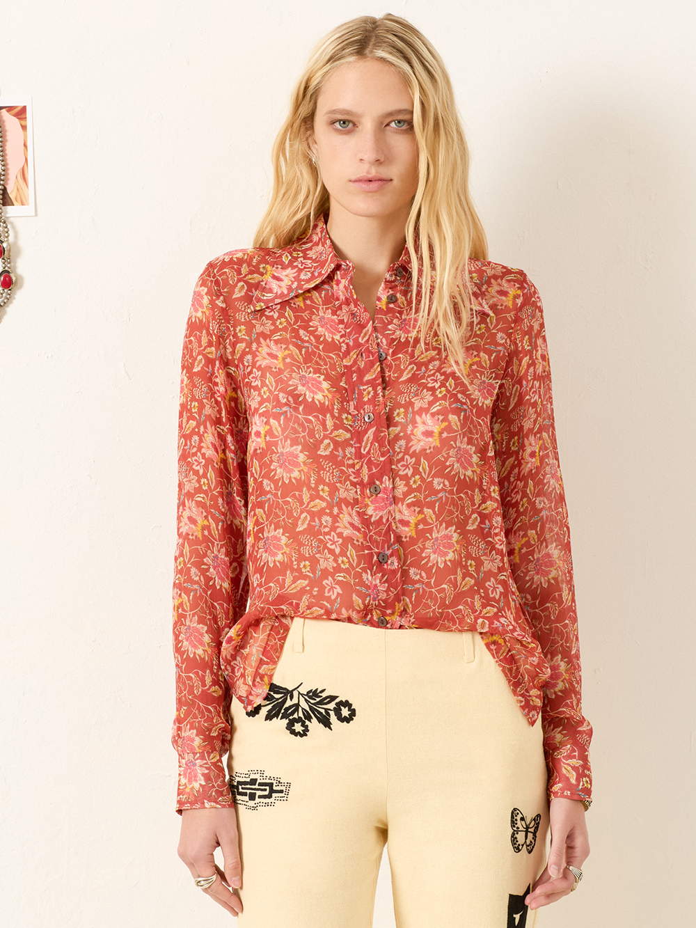 DOLLY SADDLE PANEL SHIRT