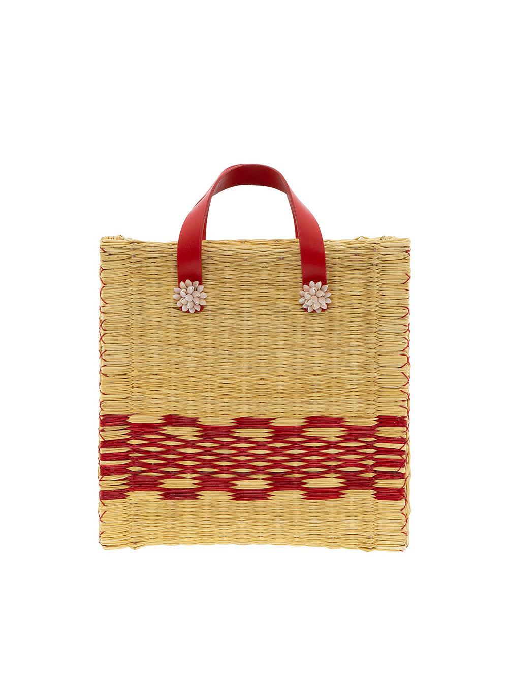 RED CHACHA TOTE BAG