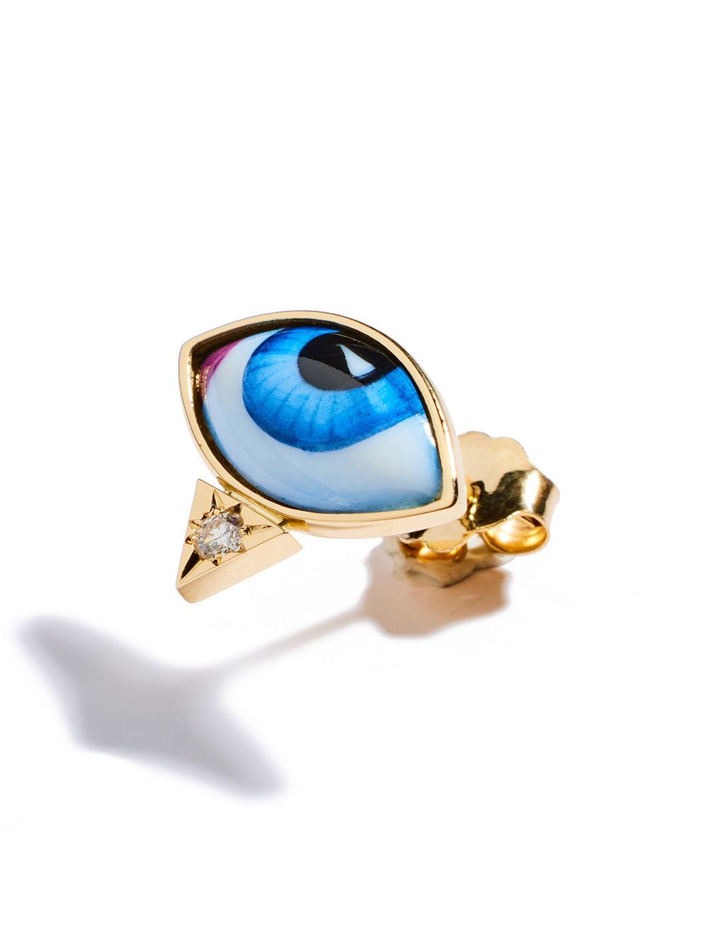 BOUCLE D'OREILLE PETIT BLEU