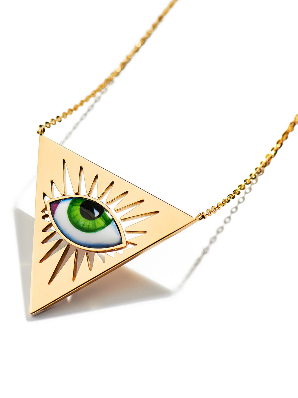 COLLIER ISIDA PETIT VERT