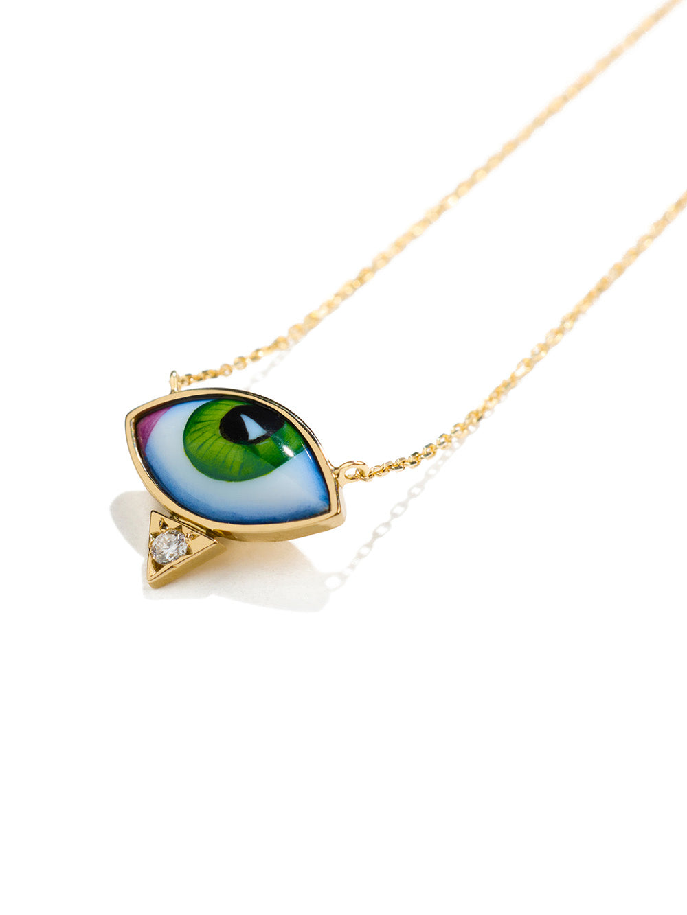 SMALL GREEN NECKLACE