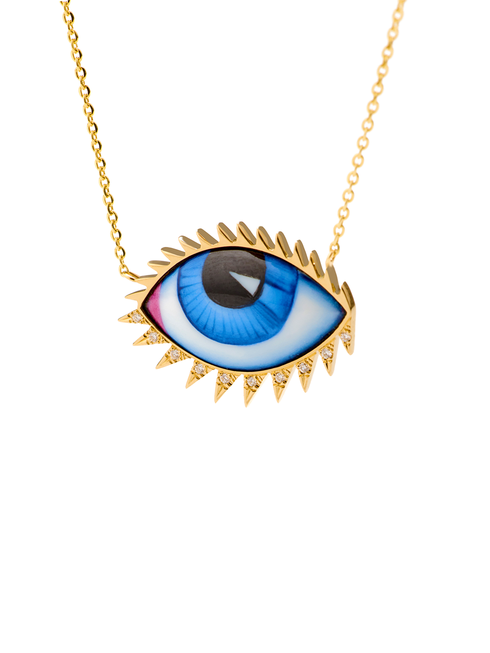 APOLLO LARGE BLUE NECKLACE