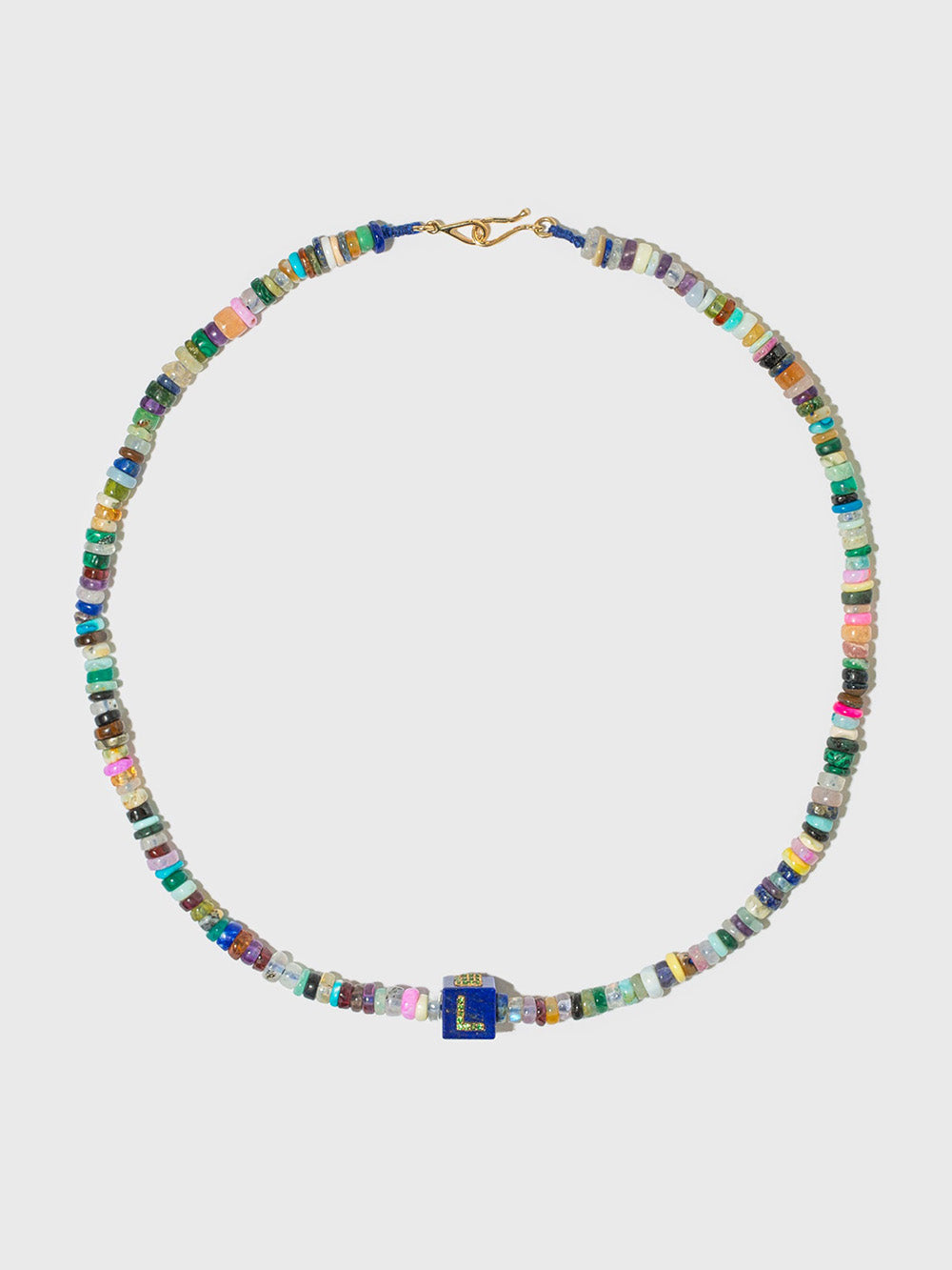 CUBIX LOVE LAPIS NECKLACE