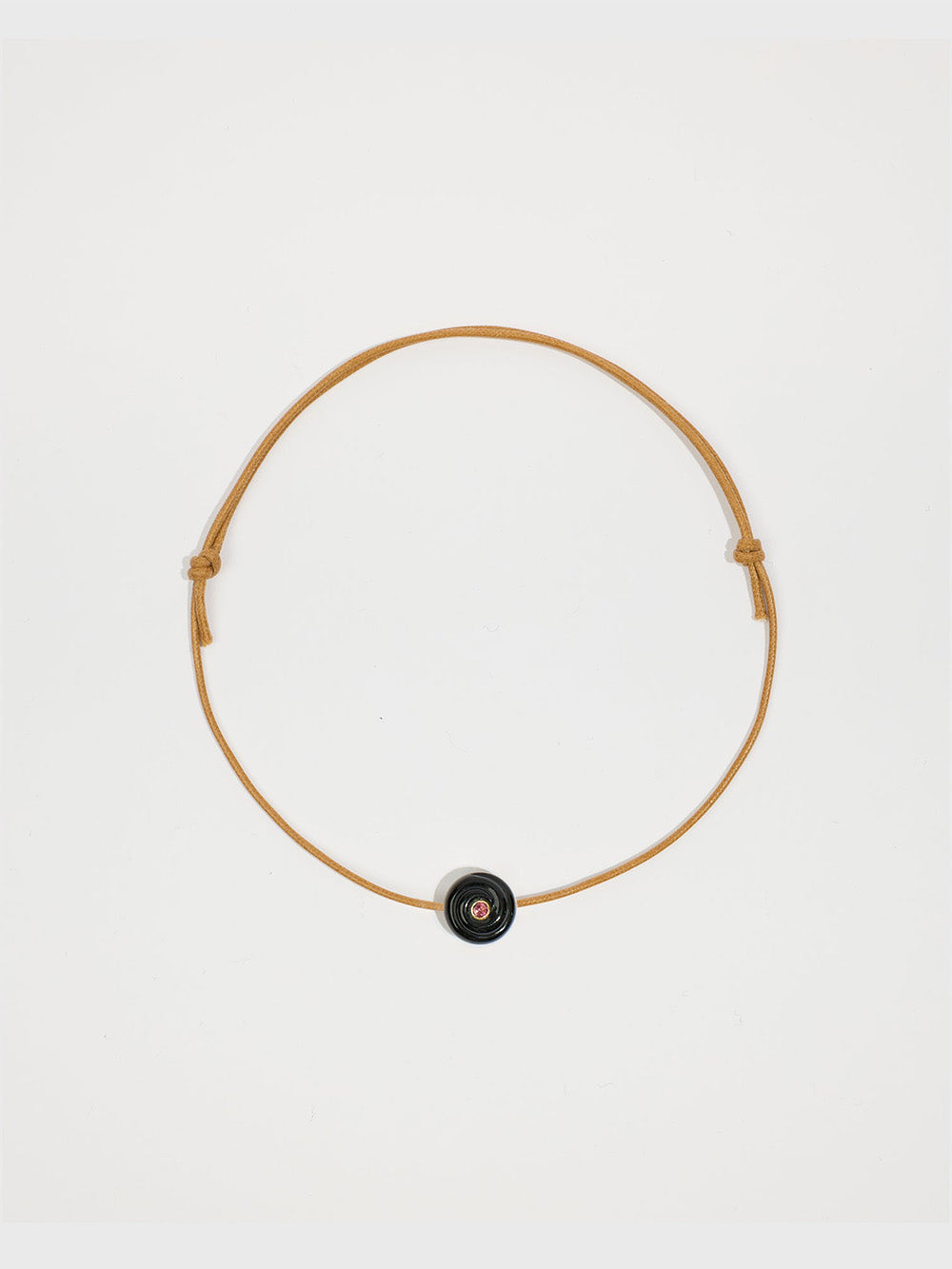 COLLIER CANDY SPIRALE ONYX