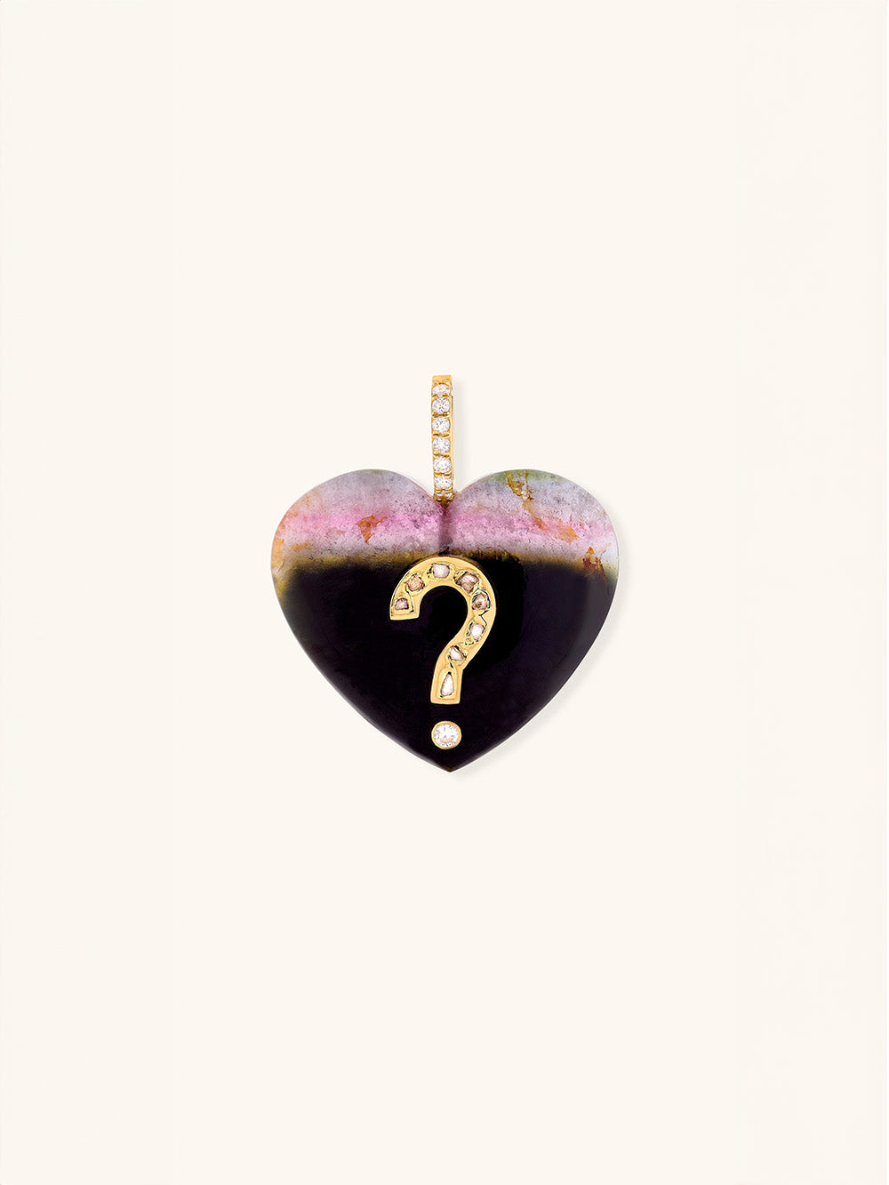 PENDENTIF COEUR INTERROGATION