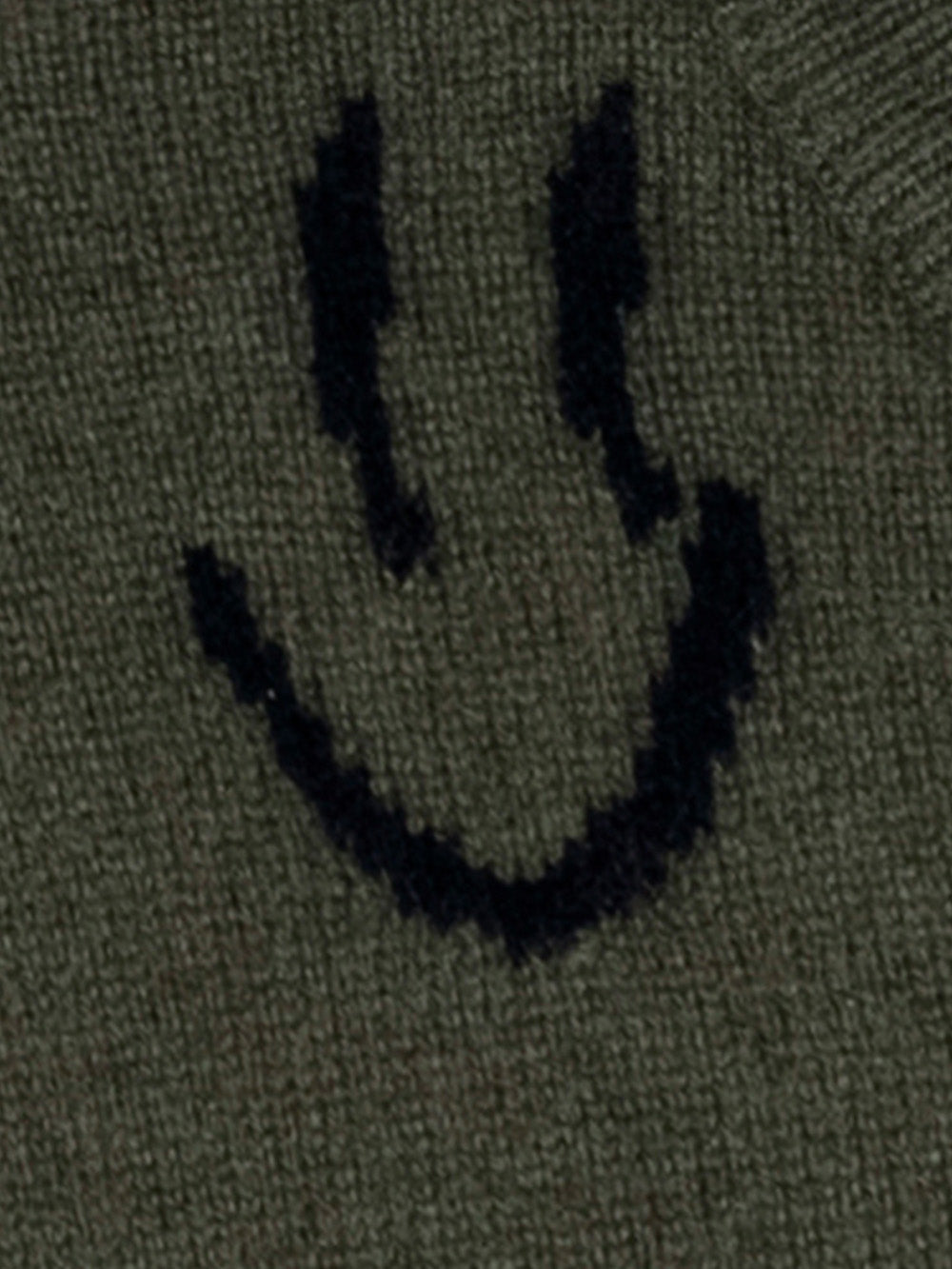 SWEATER #26 SMILEY KHAKI