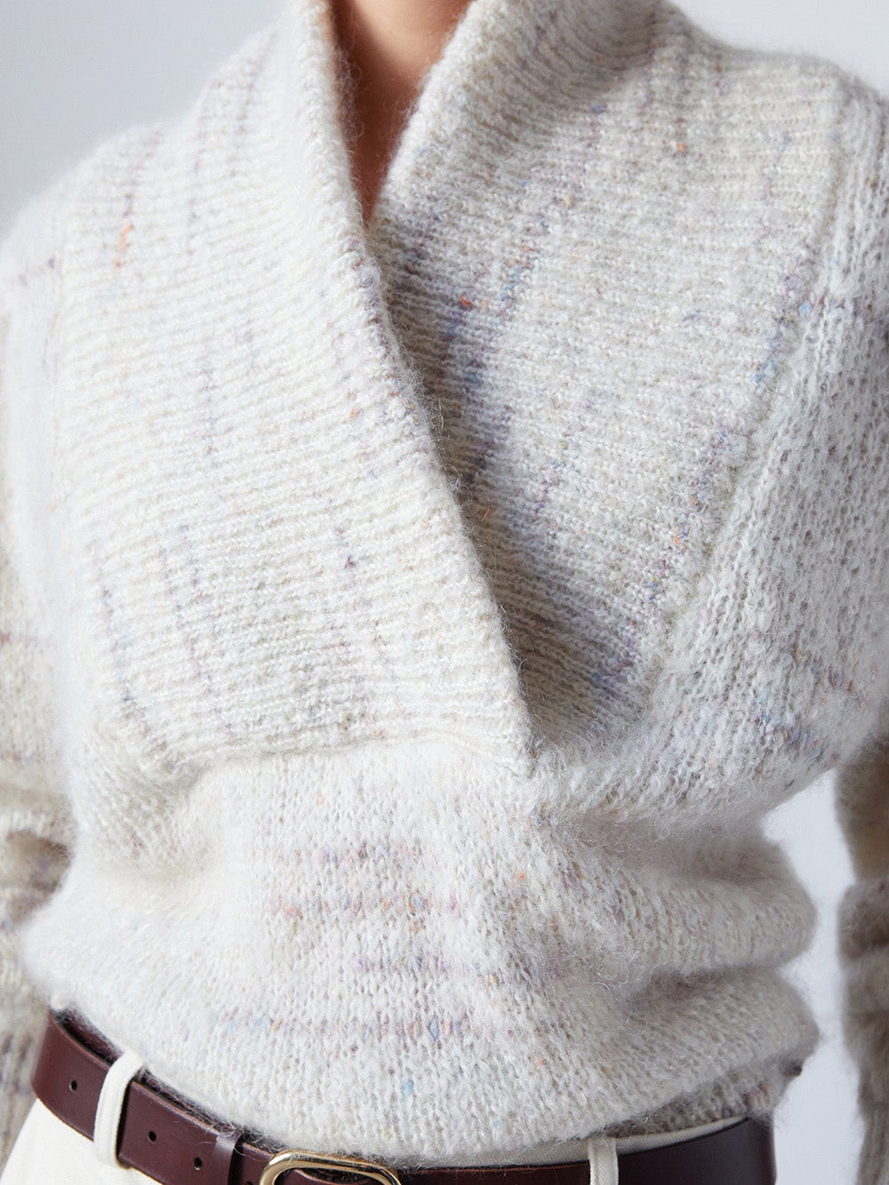 RONALD OAT MELANGE SWEATER