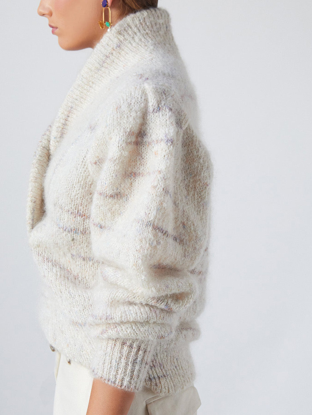 RONALD OAT MELANGE SWEATER