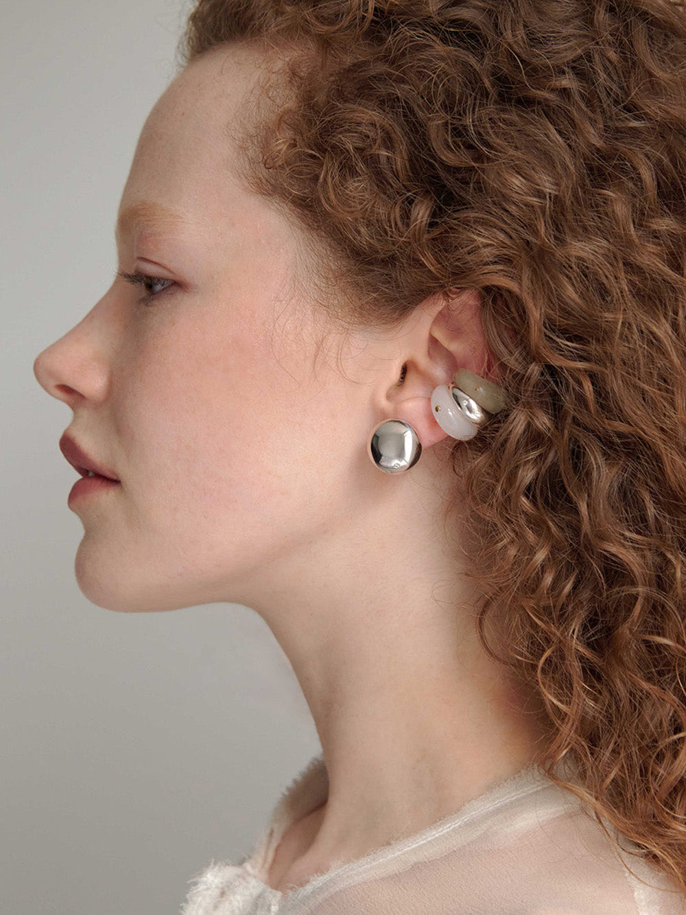 CRIOLLA AVENTURINE EAR CUFF