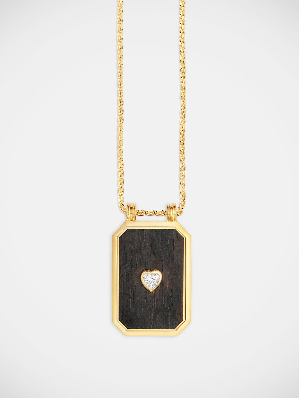 EBONY HEART SCAPULAR