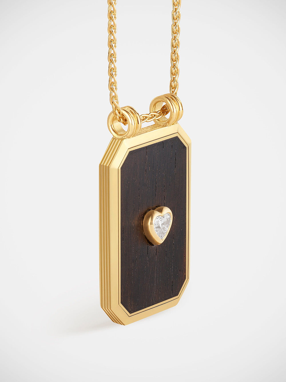 EBONY HEART SCAPULAR