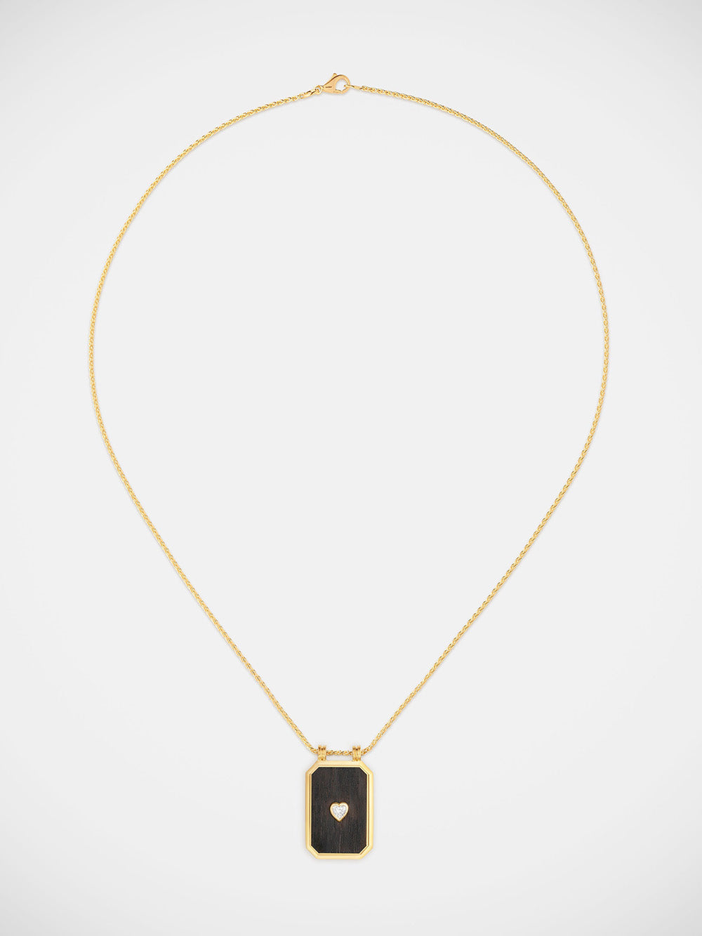 EBONY HEART SCAPULAR