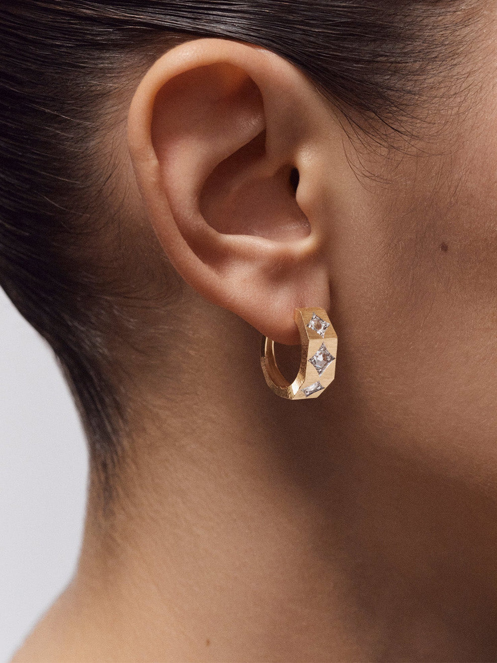 BOUCLE D'OREILLE ECROU COCO GM